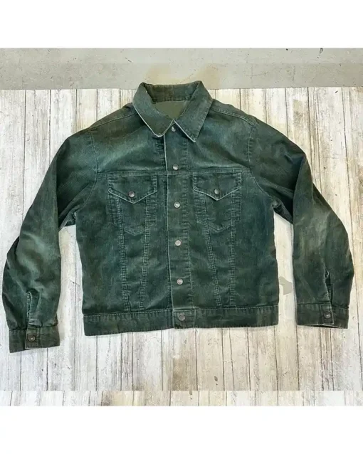 David Green Corduroy Trucker Jacket