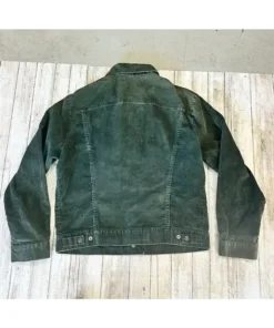 David Green Corduroy Trucker Jacket Back