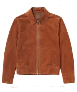 Decent Brown Suede Trucker Jacket