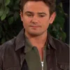 DiMera Days of Our Lives Leather Shacket For Men