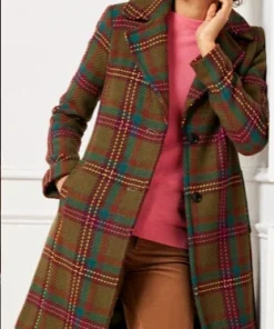 Diane Miller General Hospital Plaid Coat For Sale