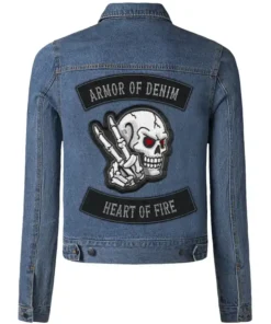 Dillon Armor Of Denim Stegaro Blue Jacket Back