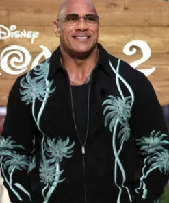 Dwayne Johnson Moana 2 UK Premiere Black Jacket