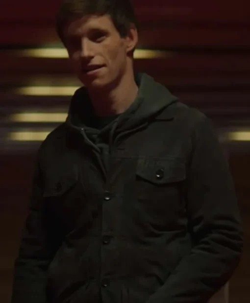 Eddie Redmayne 2024 Suede Leather Jacket