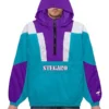 Ellis Stegaro Blue And Purple Anorak Jacket