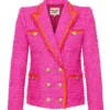 Elsbeth S02 Carrie Preston Orange Pink Blazer On Sale