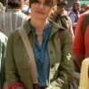 Emily Mortimer Paddington In Peru Green Jacket For Men