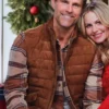 Home Sweet Christmas Cameron Mathison Brown Vest For Sale