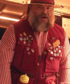 Jack Black Dear Santa Red Cotton Vest