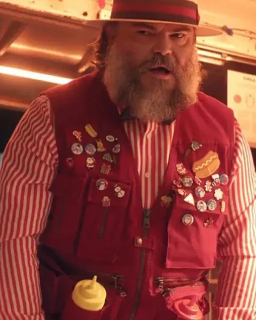 Jack Black Dear Santa Red Cotton Vest