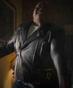 Jacob Batalon Novocaine Black Leather Jacket