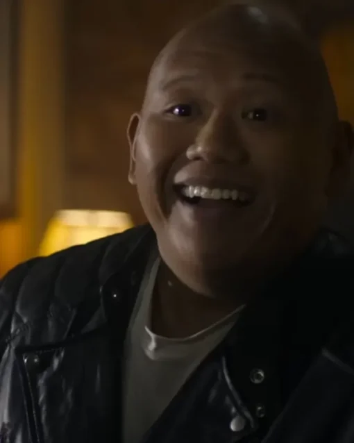 Jacob Batalon Novocaine Black Leather Jacket - Image 2