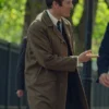 James Norton Joy Brown Cotton Coat