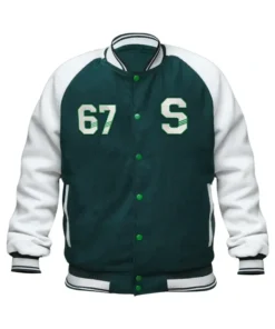 Kalani Green Stegaro Varsity Jacket