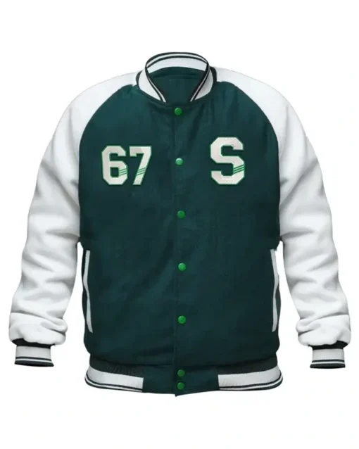 Kalani Green Stegaro Varsity Jacket