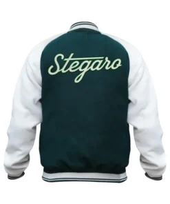 Kalani Green Stegaro Varsity Jacket Back