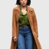 Kat Donovan Missing You S01 Suede Coat