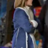 Kim Matula The Finnish Line Blue Coat For Women