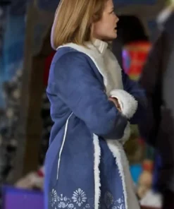 Kim Matula The Finnish Line Blue Coat For Women