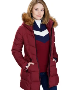 Kim Matula The Finnish Line Hooded Jacket For Women