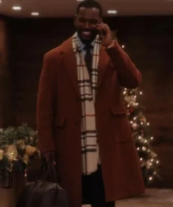 Kofi Siriboe Meet Me Next Christmas Coat