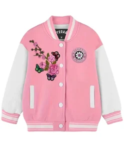 Lily Blossom Stegaro Varsity Jacket