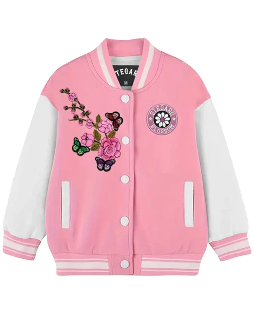 Lily Blossom Stegaro Varsity Jacket