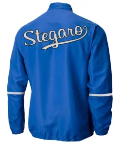 Luca Blue Stegaro Jacket Back