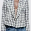 Maggie Horton Days of Our Lives Plaid Jacket