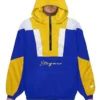 Marie Royal Blue And Yellow Anorak Stegaro Jacket