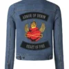 Micah Heart Of Fire Stegaro Blue Jacket Back