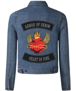 Micah Heart Of Fire Stegaro Blue Jacket Back