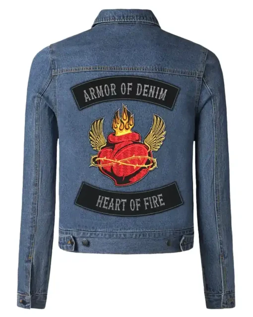 Micah Heart Of Fire Stegaro Blue Jacket Back