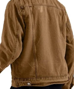 Michael Sherpa Trucker Jacket Back