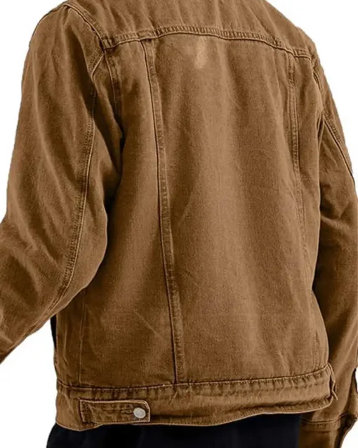 Michael Sherpa Trucker Jacket Back