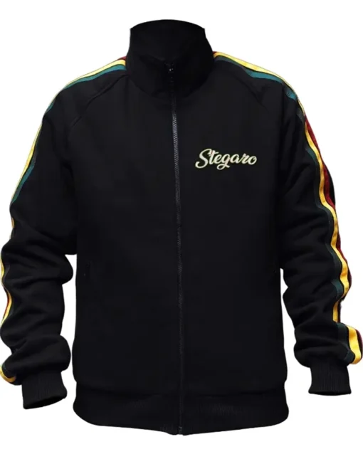 Morgon Black Stegaro Tracksuit