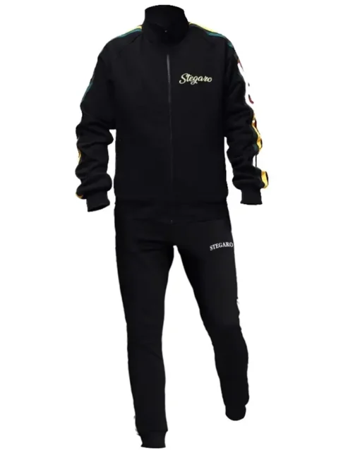 Morgon Black Stegaro Tracksuit For Sale