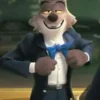 Mr. Wolf The Bad Guys Blue Blazer