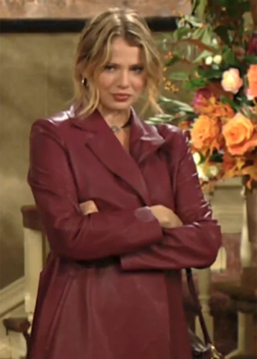 Newman The Young and the Restless Trench Coat For Women