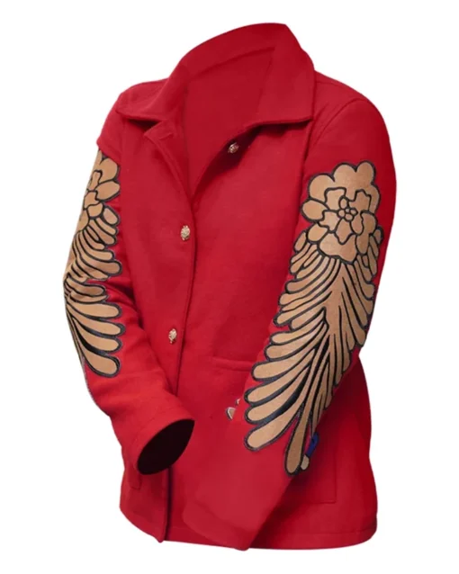 Oscar 2023 Daniel Kwan Red Punk Suit For Sale