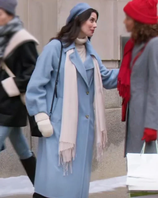 Purchase Believe in Christmas Meghan Ory Blue Coat