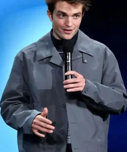 Purchase Mickey 17 Robert Pattinson Grey Cotton Jacket