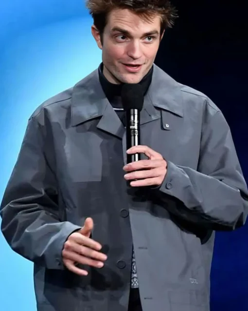 Purchase Mickey 17 Robert Pattinson Grey Cotton Jacket