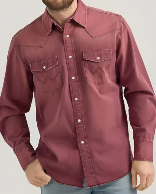 Purchase Yellowstone S05 Kayce Dutton Burgundy Shirt