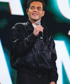 Rami Malek The Amateur Black Jacket