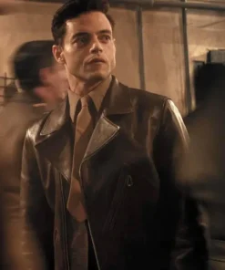 Rami Malek The Amateur Brown Jacket