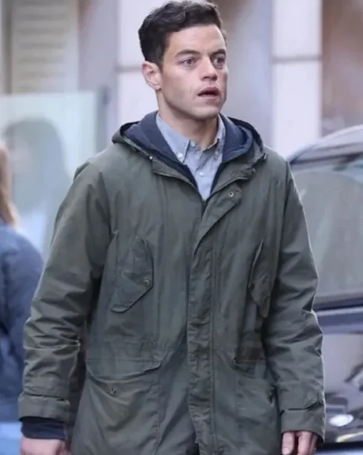 Rami Malek The Amateur Hooded Jacket - Image 2