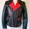 Red And Black Leather Jacket