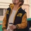 Ryan Gosling The Fall Guy Varsity Jacket Front