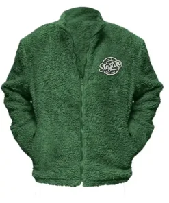 Rylee Fur Stegaro Green Jacket